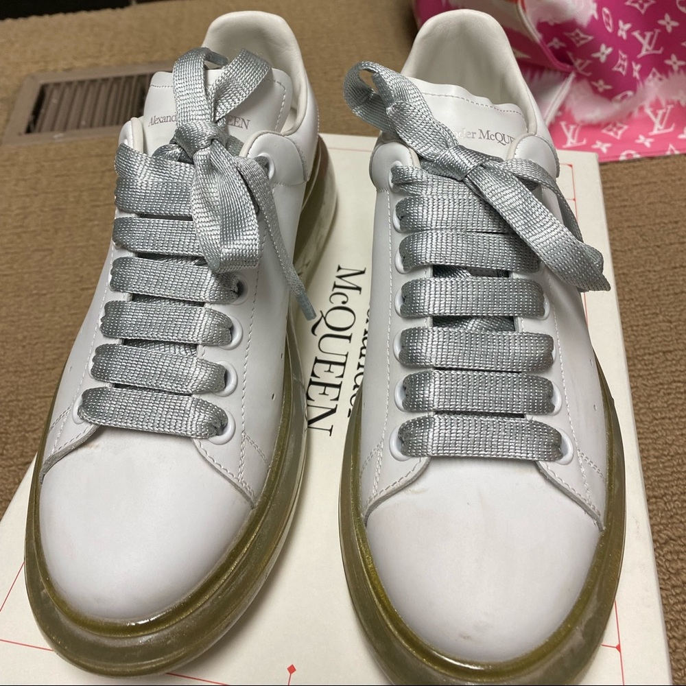Alexander McQueen white sneakers